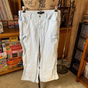 Vintage Express Linen Capris